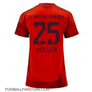 Bayern Munich Thomas Muller #25 Replik Heimtrikot Damen 2024-25 Kurzarm